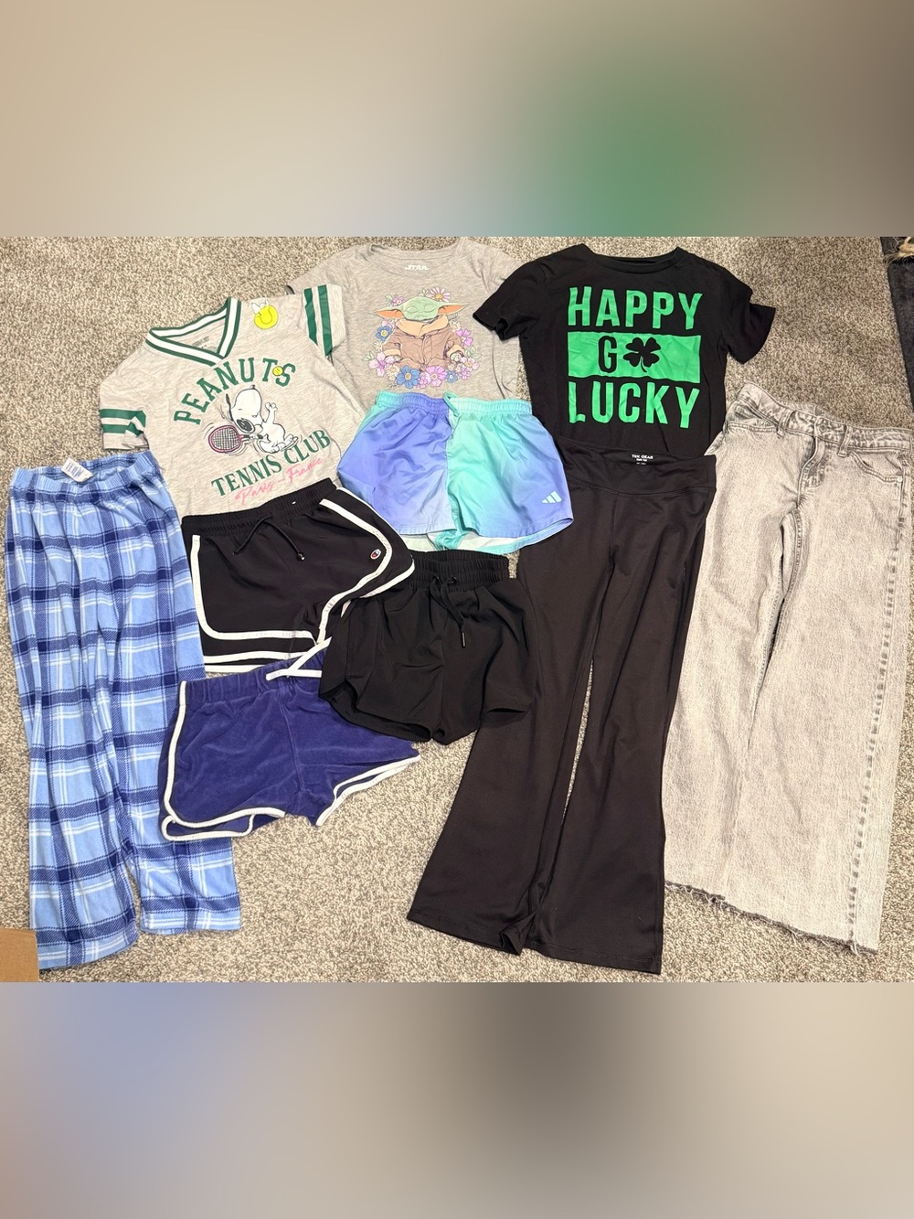 Lot of 10 Assorted Size 7/8 Girls’ Clothing Pieces